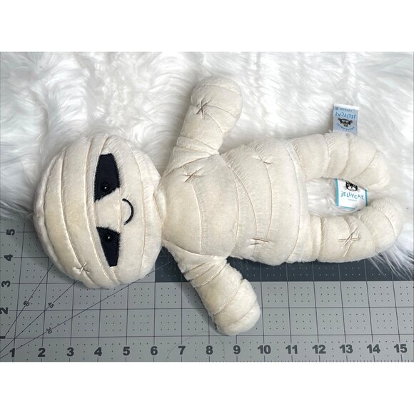 Jellycat Halloween Spooky Mummy Bob Soft Plush Toy 12 in With Tag - Picture 4 of 5